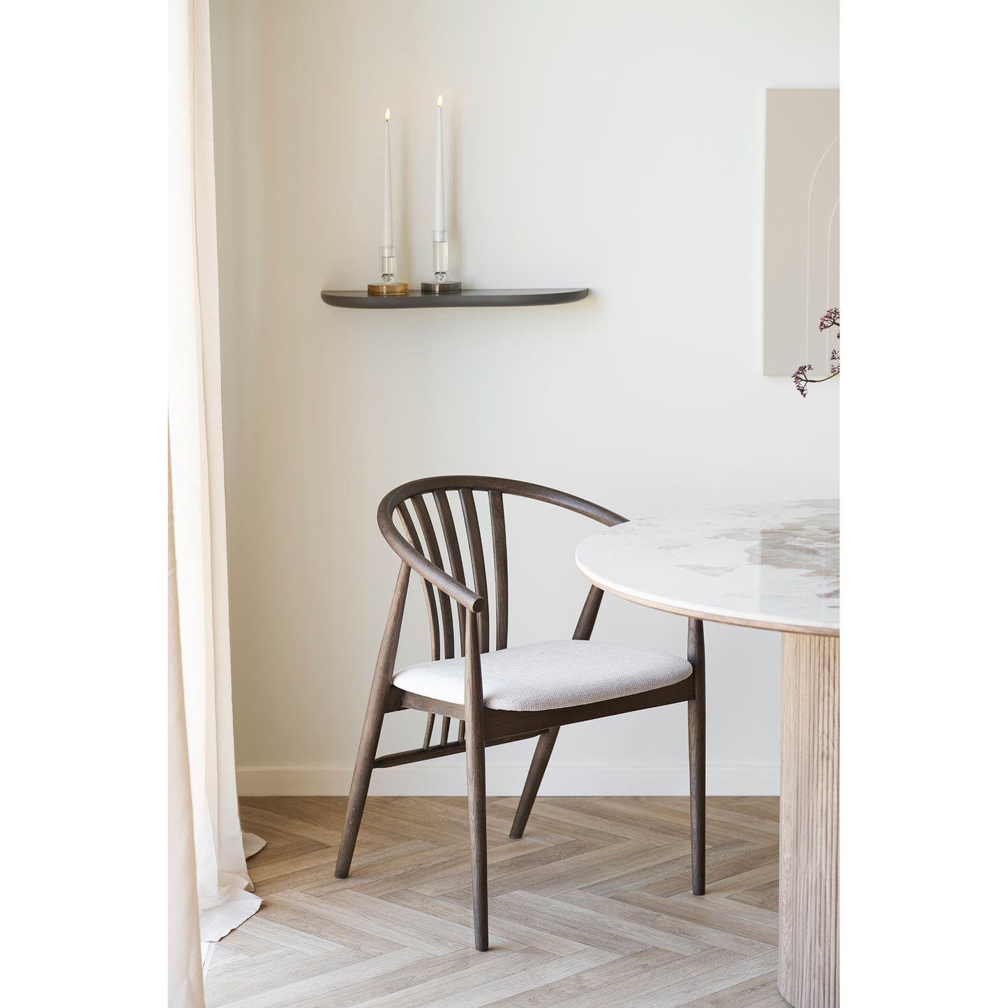 Pre-order Agustin Dining Chair Smoked