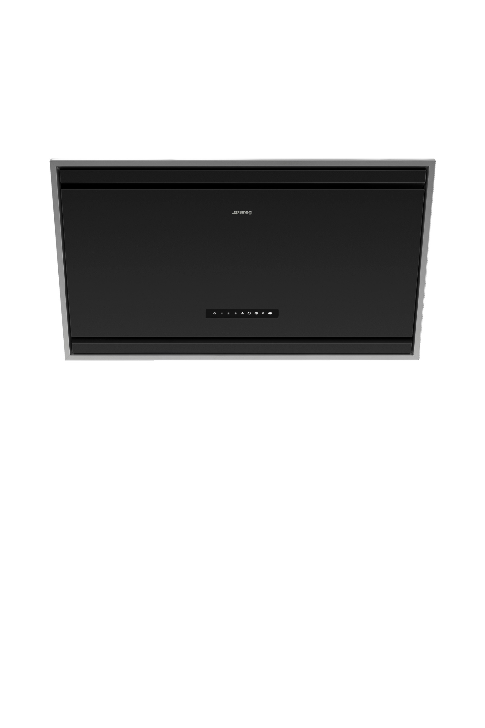 Väggmonterad köksfläkt 90 cm | Mattsvart
