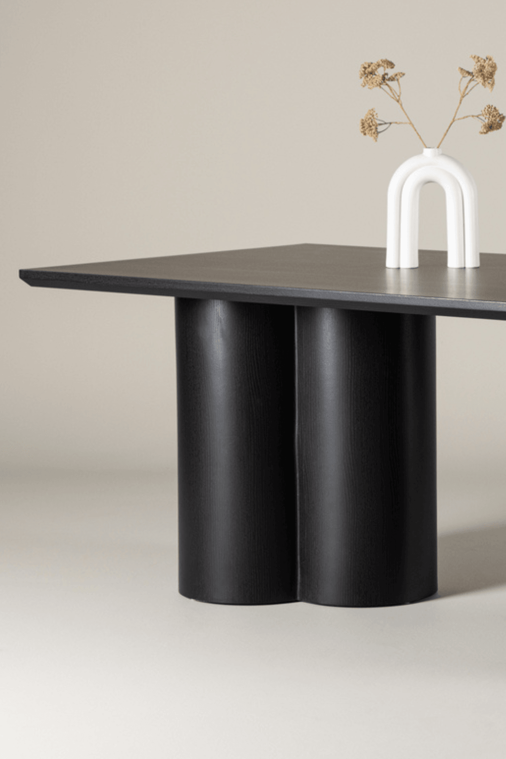 Mesa de Comedor Rectangular Olivia 210*100*76.5 Negro
