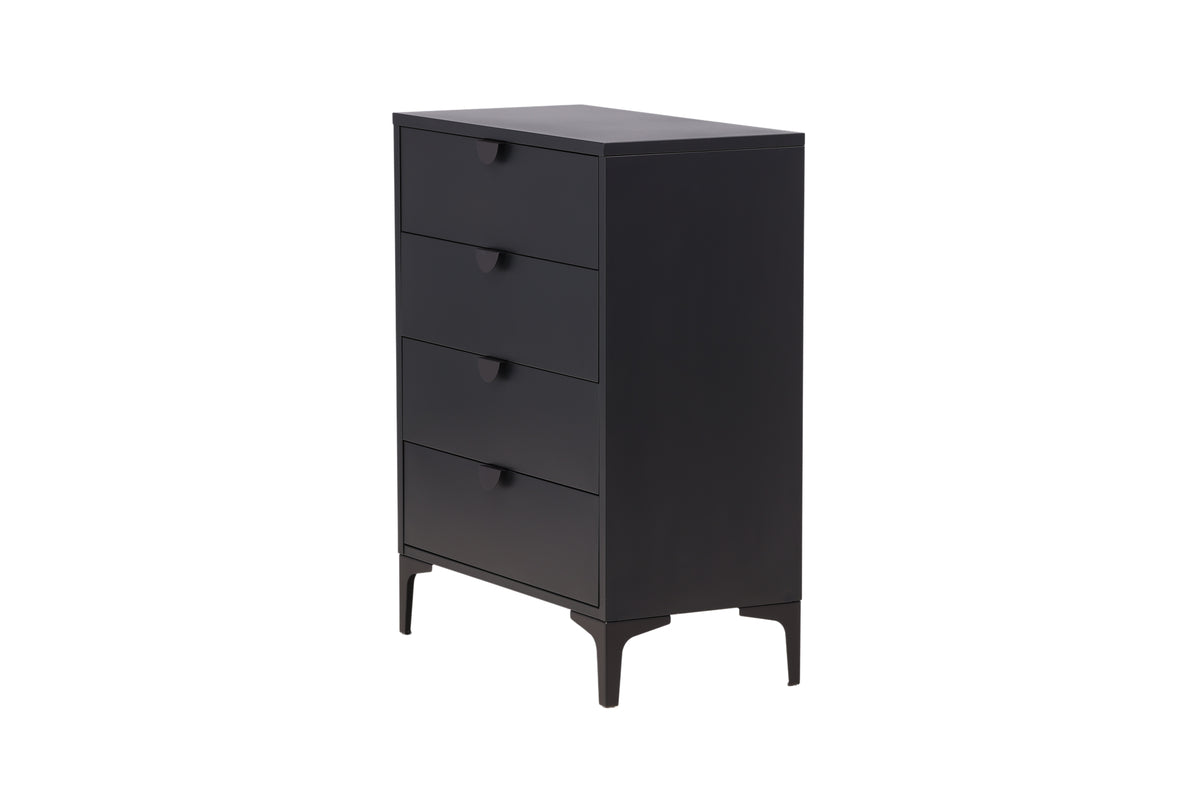 Piring Byrå Svart 40 x 78 x 98