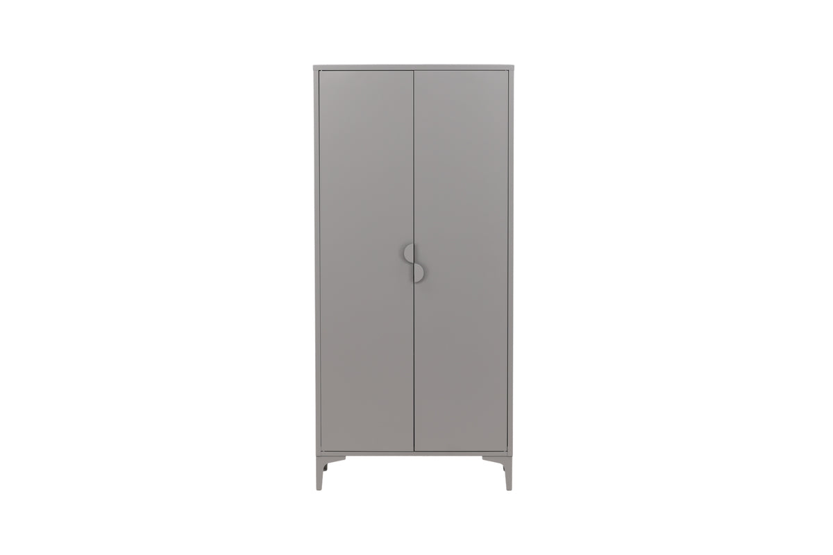 Piring Garderob 45 x 85 x 183 Ljusgrå