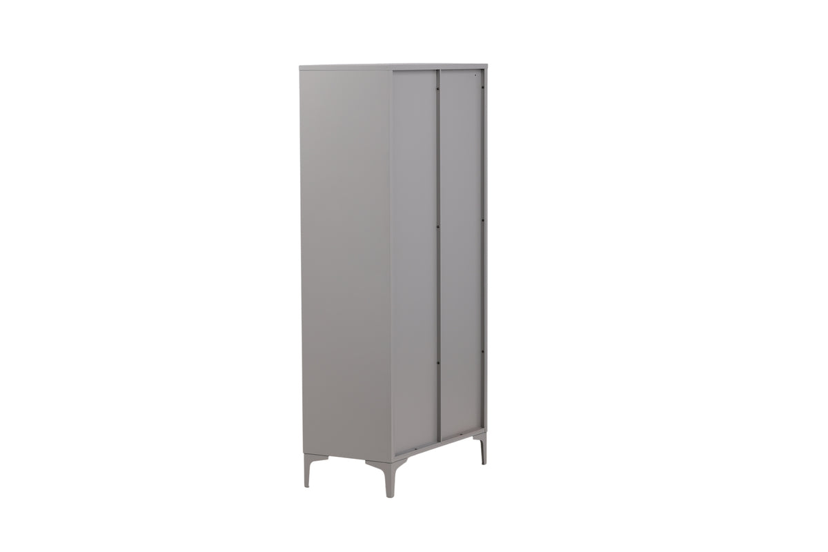 Piring Garderob 45 x 85 x 183 Ljusgrå