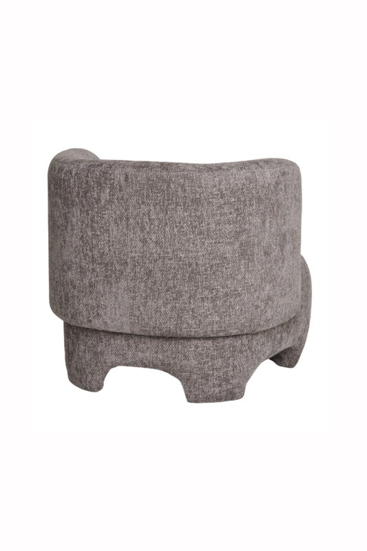 Nazare Loungefåtölj Gråmelerad