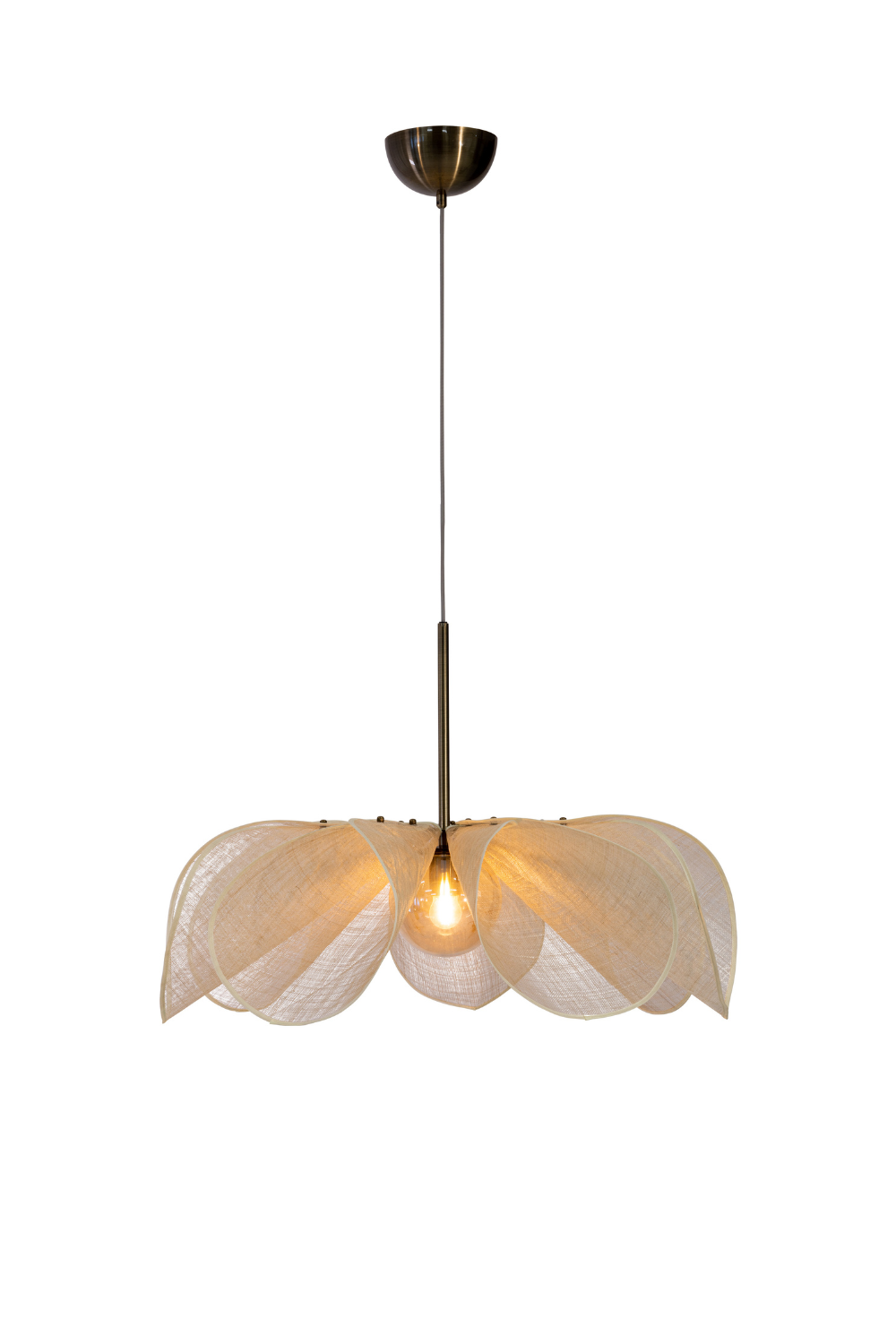 STRENGTH DECKENLEUCHTE Beige 75 cm - Design Anja Pärson und Filippa Rådin