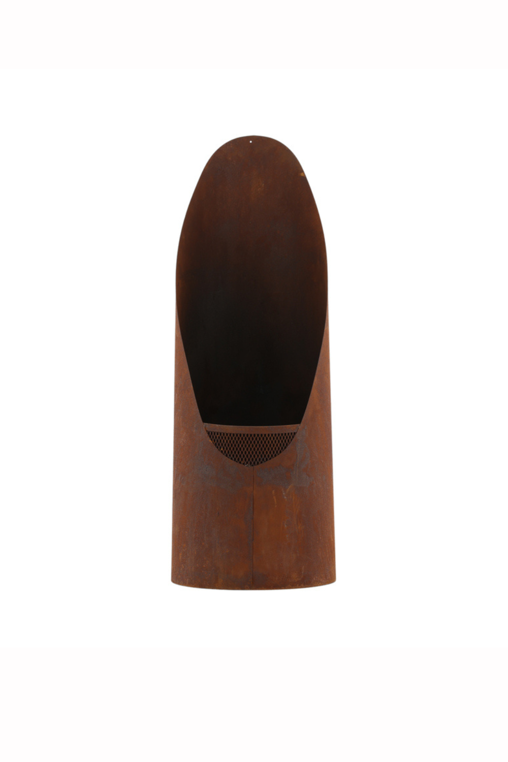 Bastian Eldkorg Rund Rusty Orange