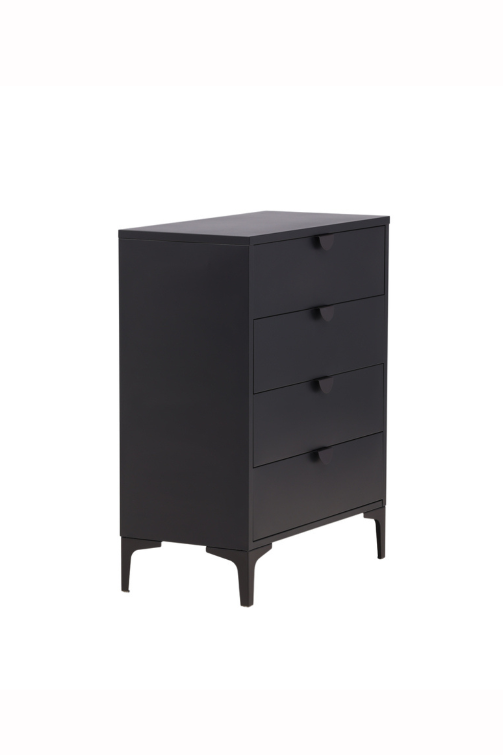 Piring Byrå Svart 40 x 78 x 98