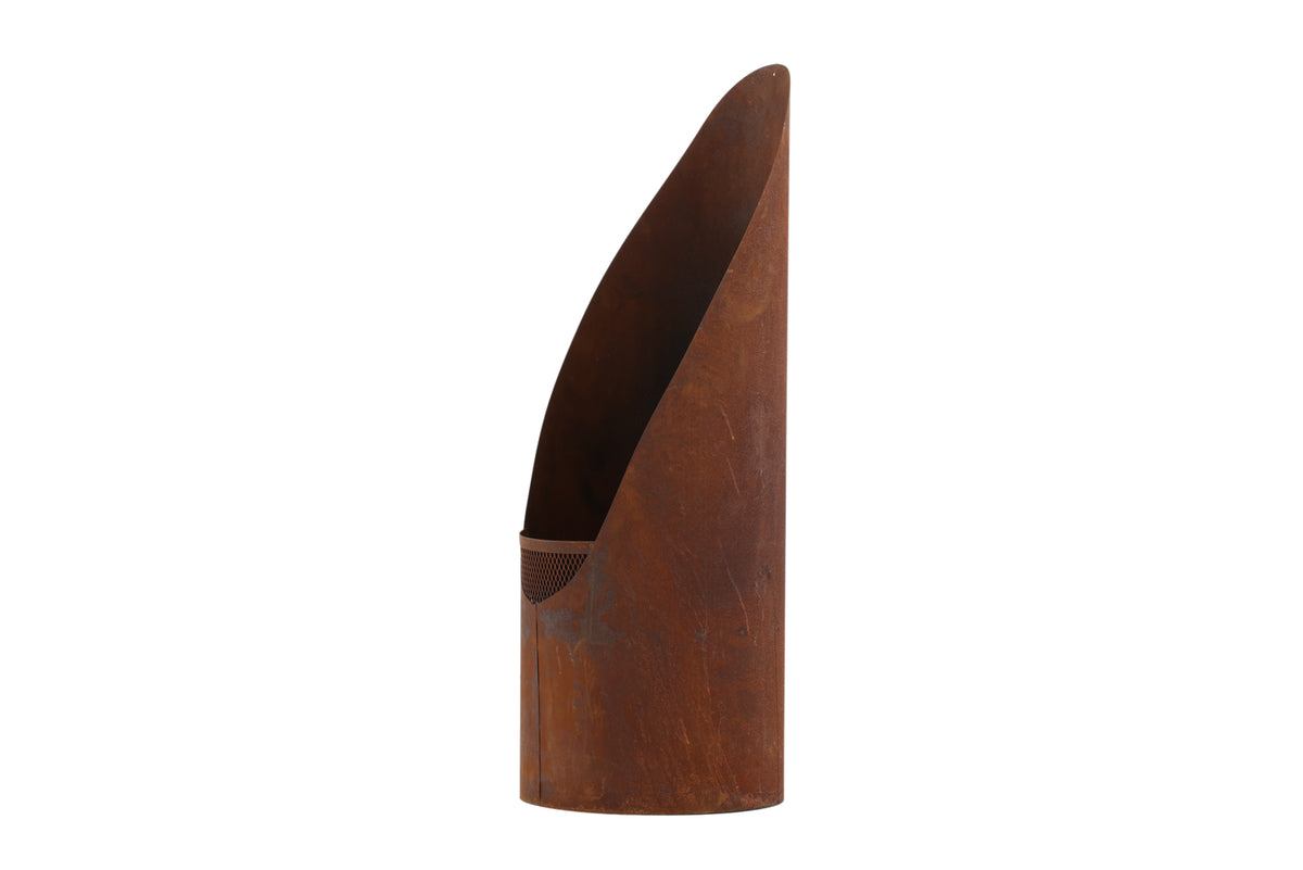 Bastian Eldkorg Rund Rusty Orange