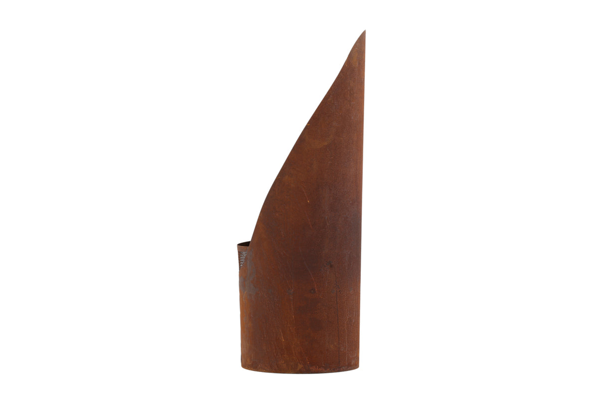 Bastian Eldkorg Rund Rusty Orange
