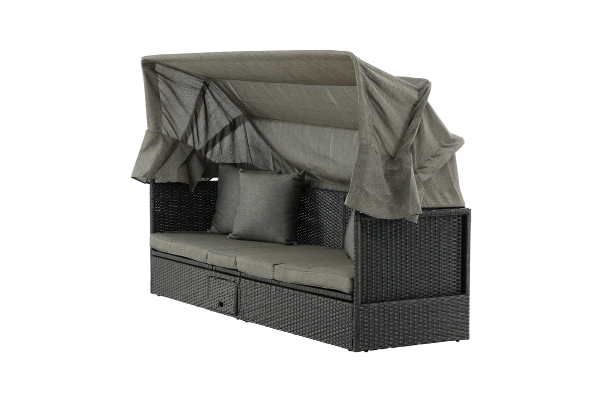 Nopy Sunbed Black