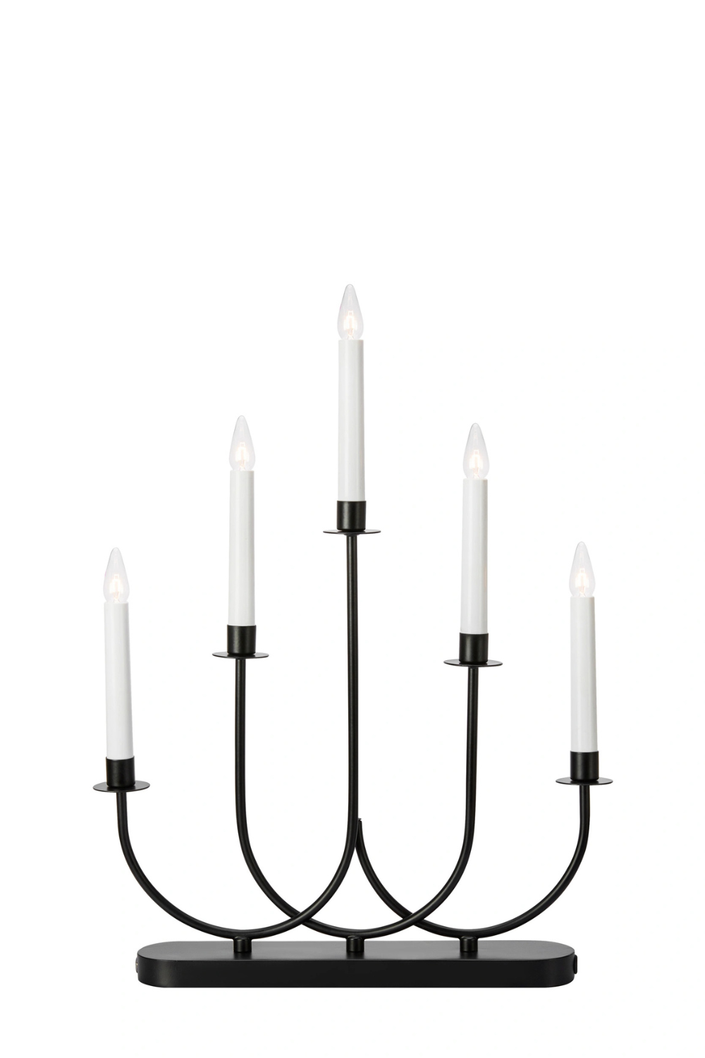 Soro Adventsljusstake Svart