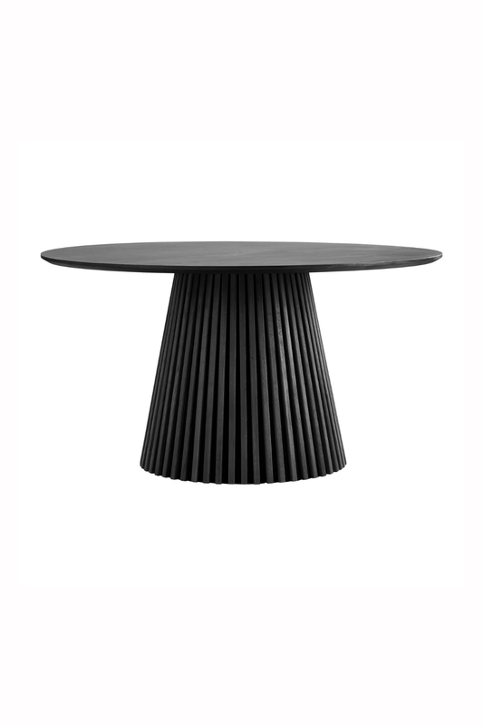 Osaka Matbord Svart Ek ø140