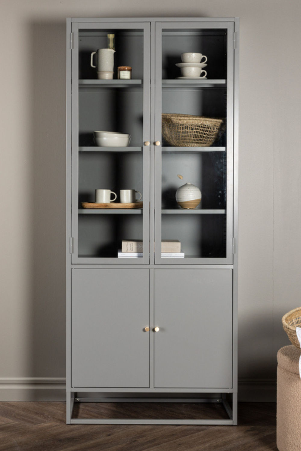 Bakal Shelf 41 x 80 x 190 Light Grey