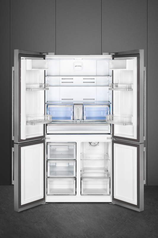 French door Kyl & Frys | Inox Look 182x90,8x75cm