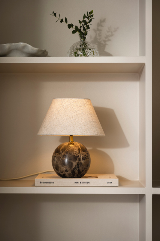 Förhandsboka Castello Bordslampa Brown 24cm