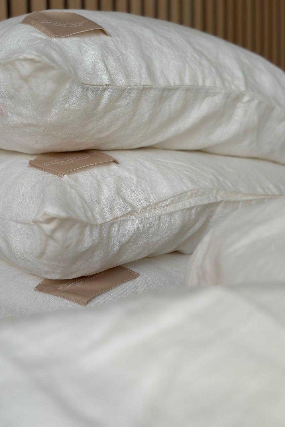 Linen bedding - Japandi White