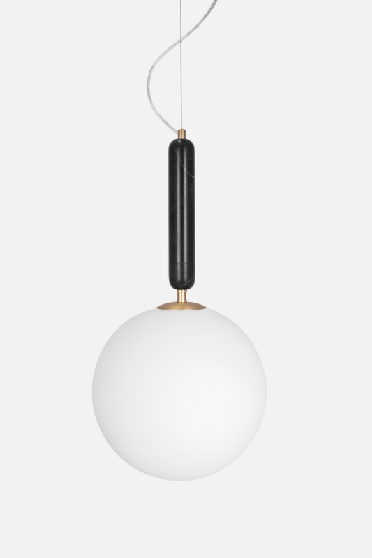 Torrano Pendellampa Svart 30 cm