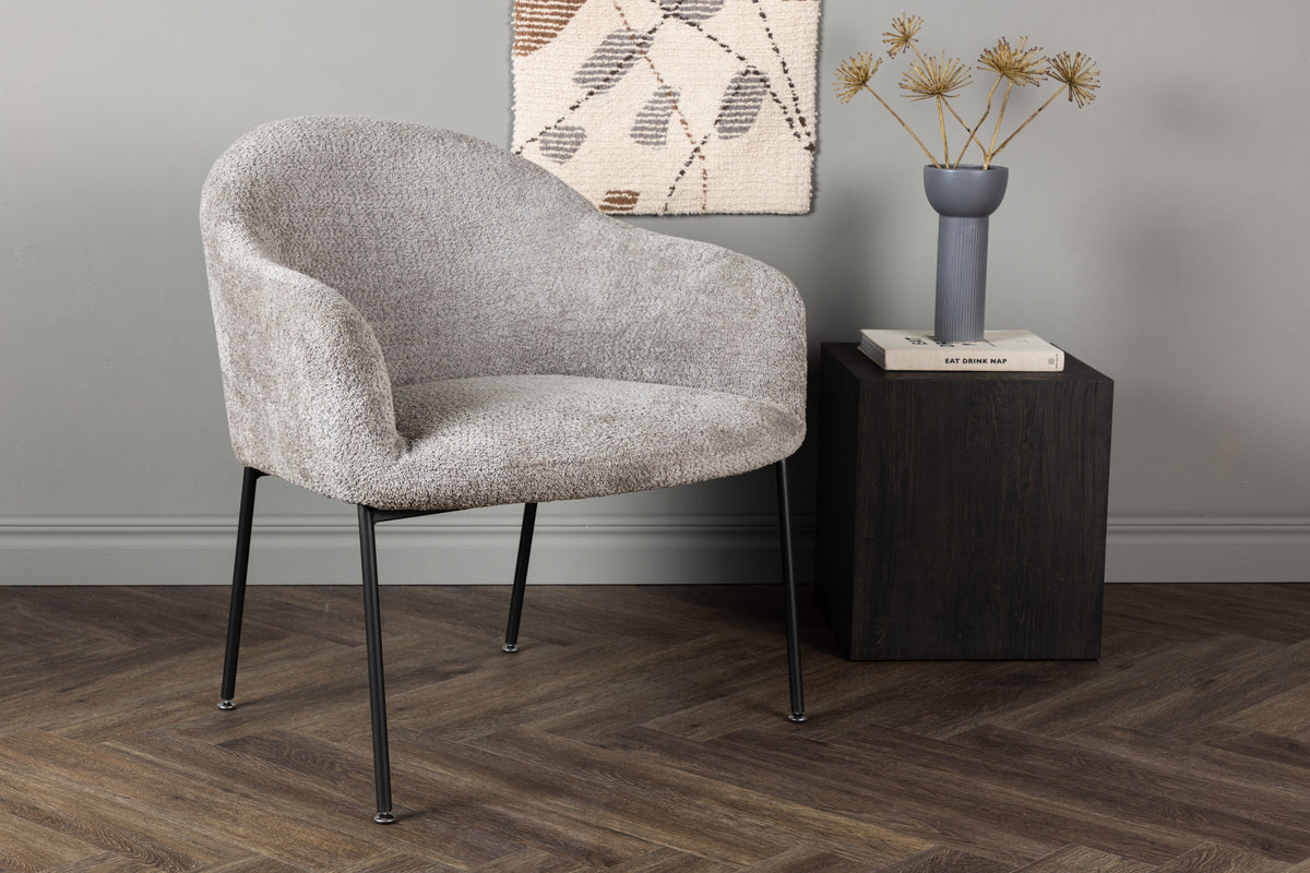 Catania Armchair Light Grey