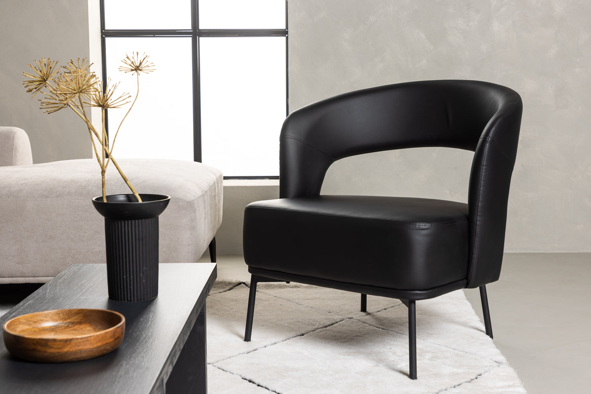 Pre-order Mundo Armchair Black