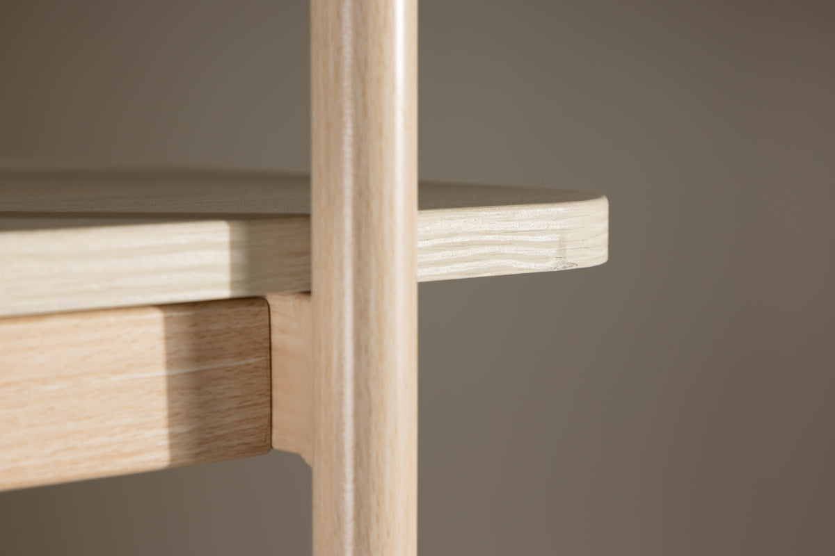 Heim Shelf 40 x 120 x 190 Whitewashed