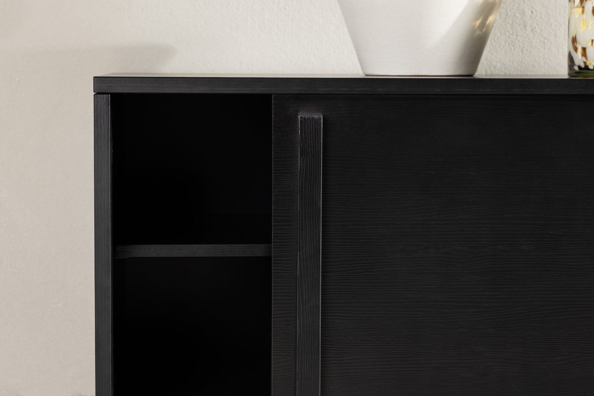 Pre-order Lugo TV stand Black 40 x 180 x 45