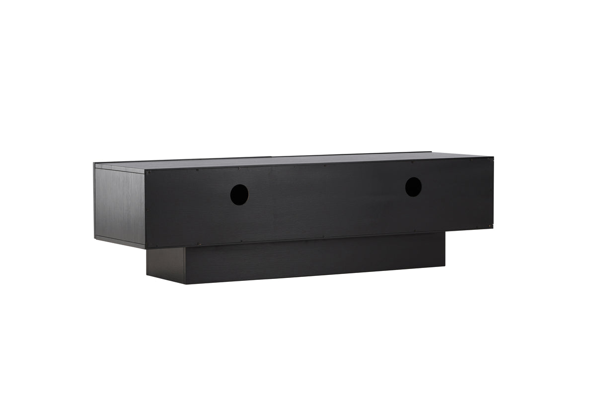Cuenca TV stand Black 47 x 160 x 45