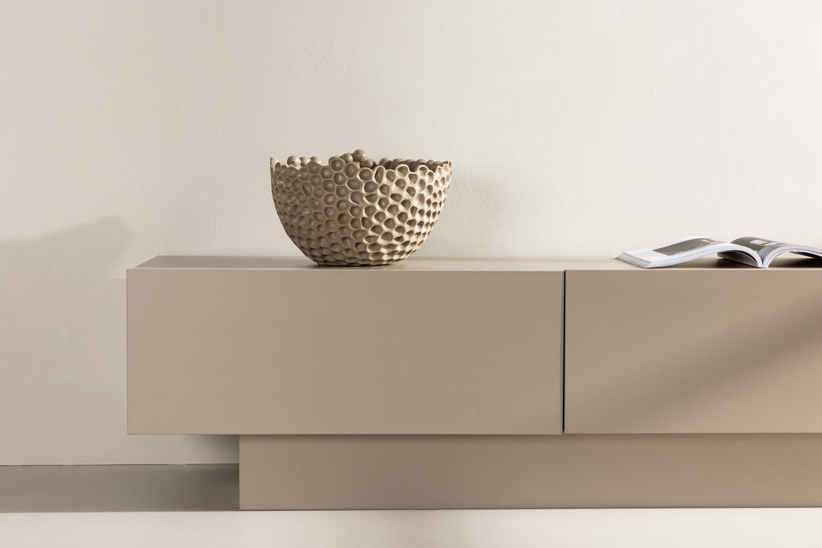 Cuenca TV stand Beige 47 x 160 x 45