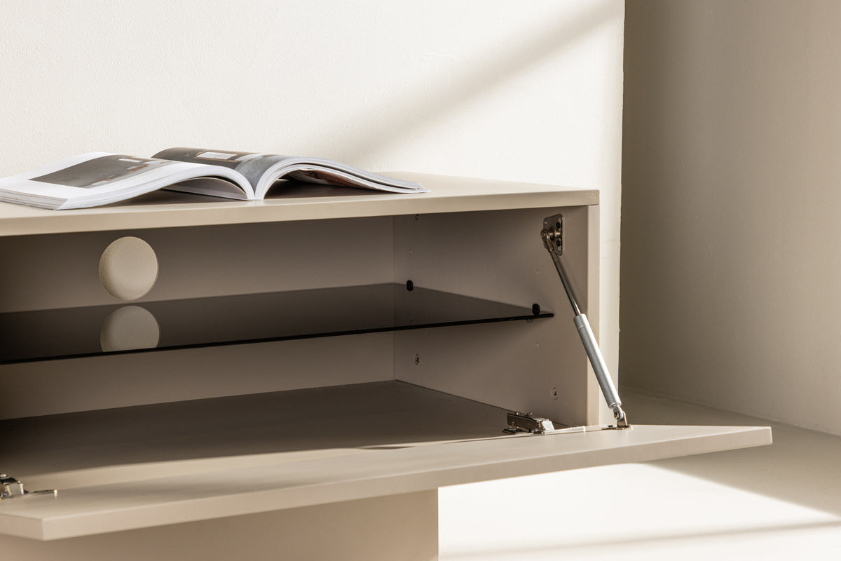 Cuenca TV stand Beige 47 x 160 x 45