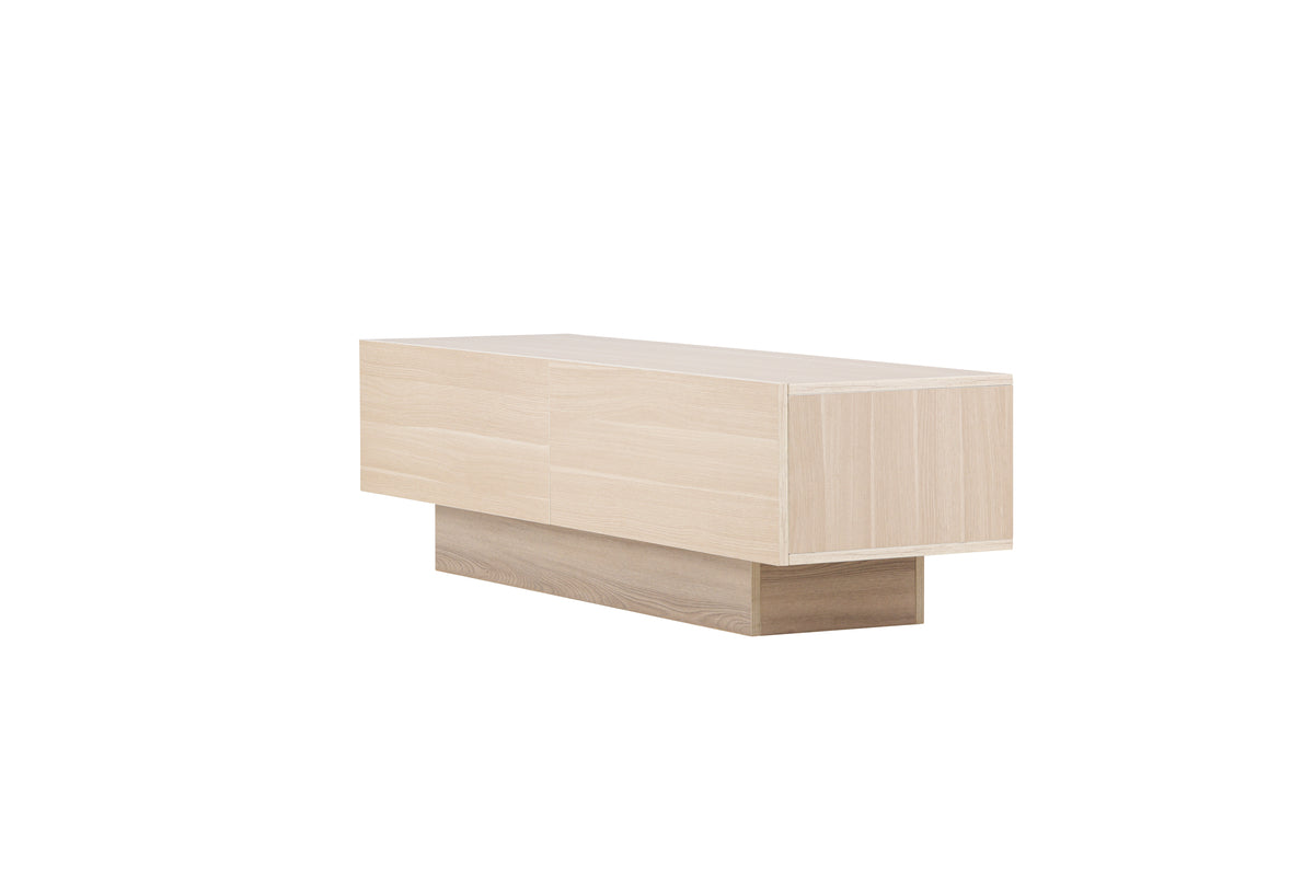 Pre-order Cuenca TV stand Whitewash 47 x 160 x 45