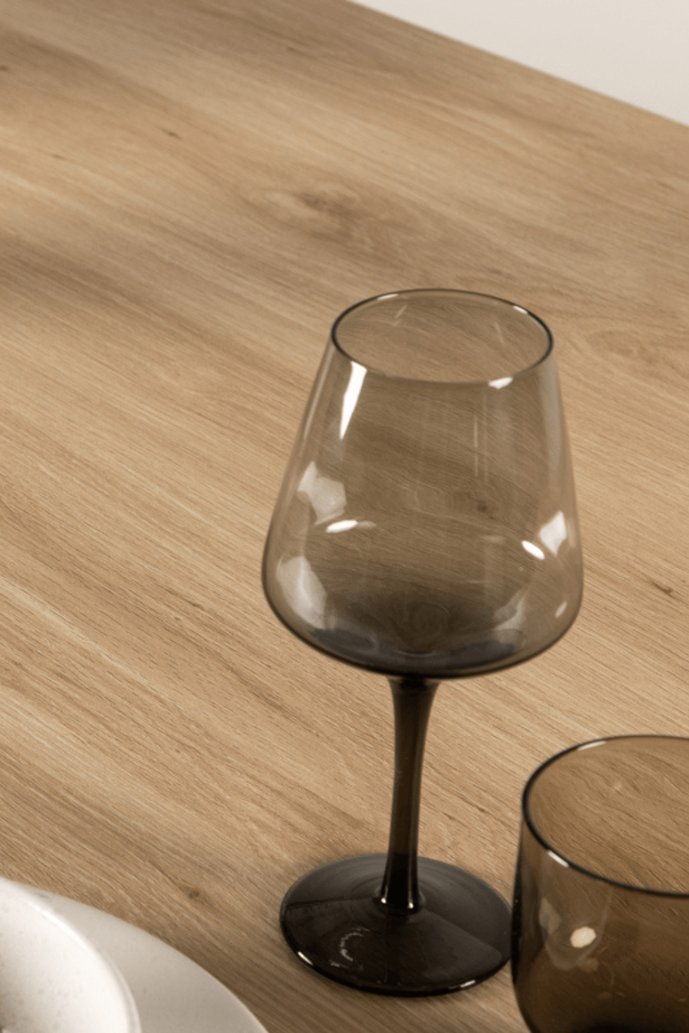 Mesa de Comedor Rectangular Olivia 210*100*76.5 Blanco Enyesado