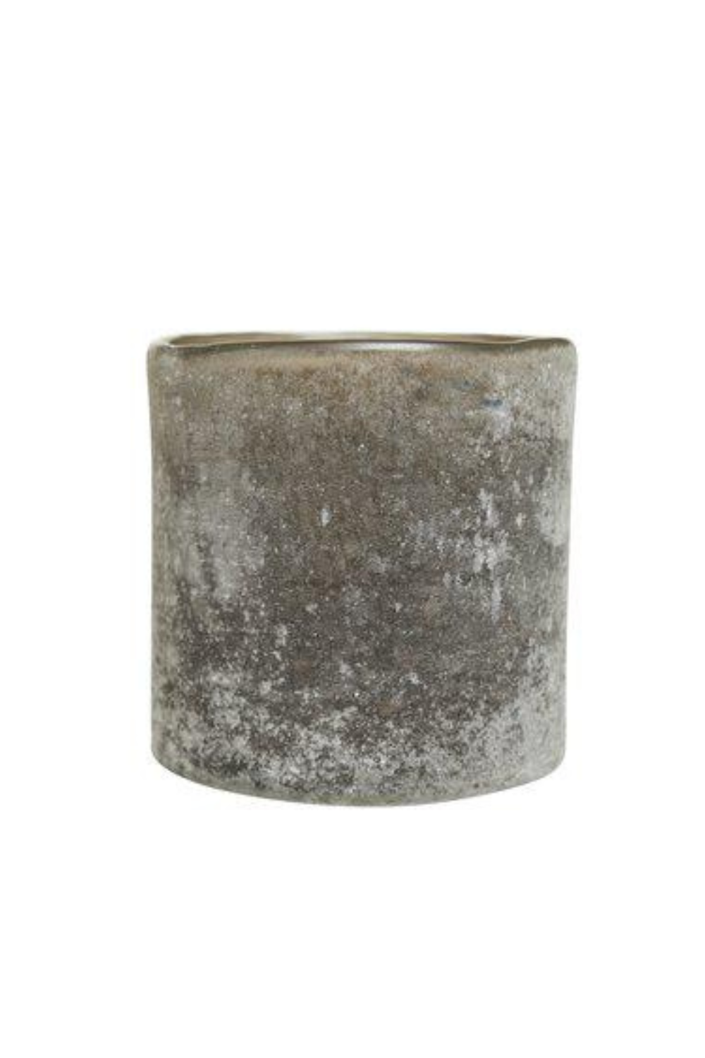 Bungenäs Ljuslykta 8x8 cm Brun Frostad