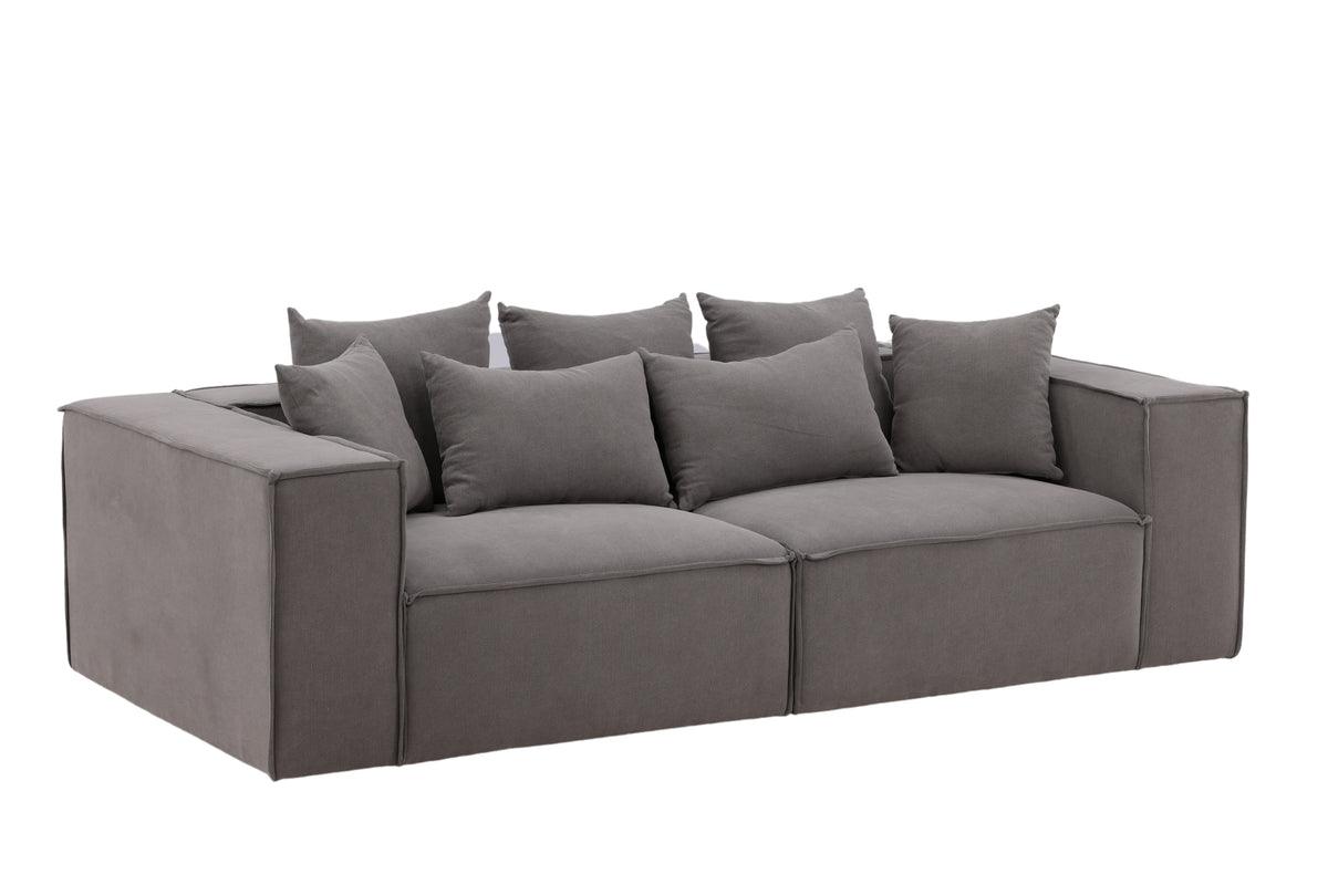 Attic Sofa Gillholmen Linen Grey