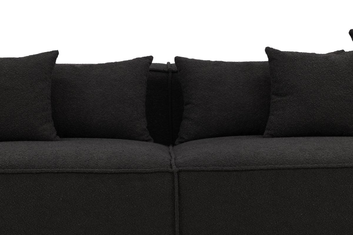 Attic Sofa Gillholmen Boucle Black