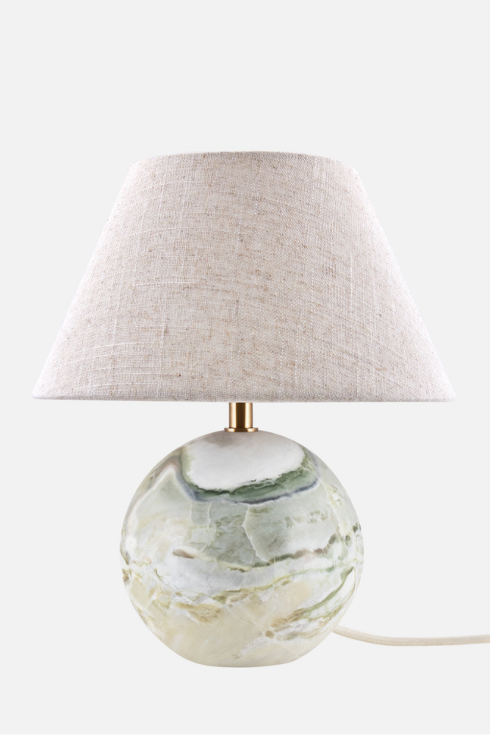 Castello Bordlampe Lysegrøn 35cm