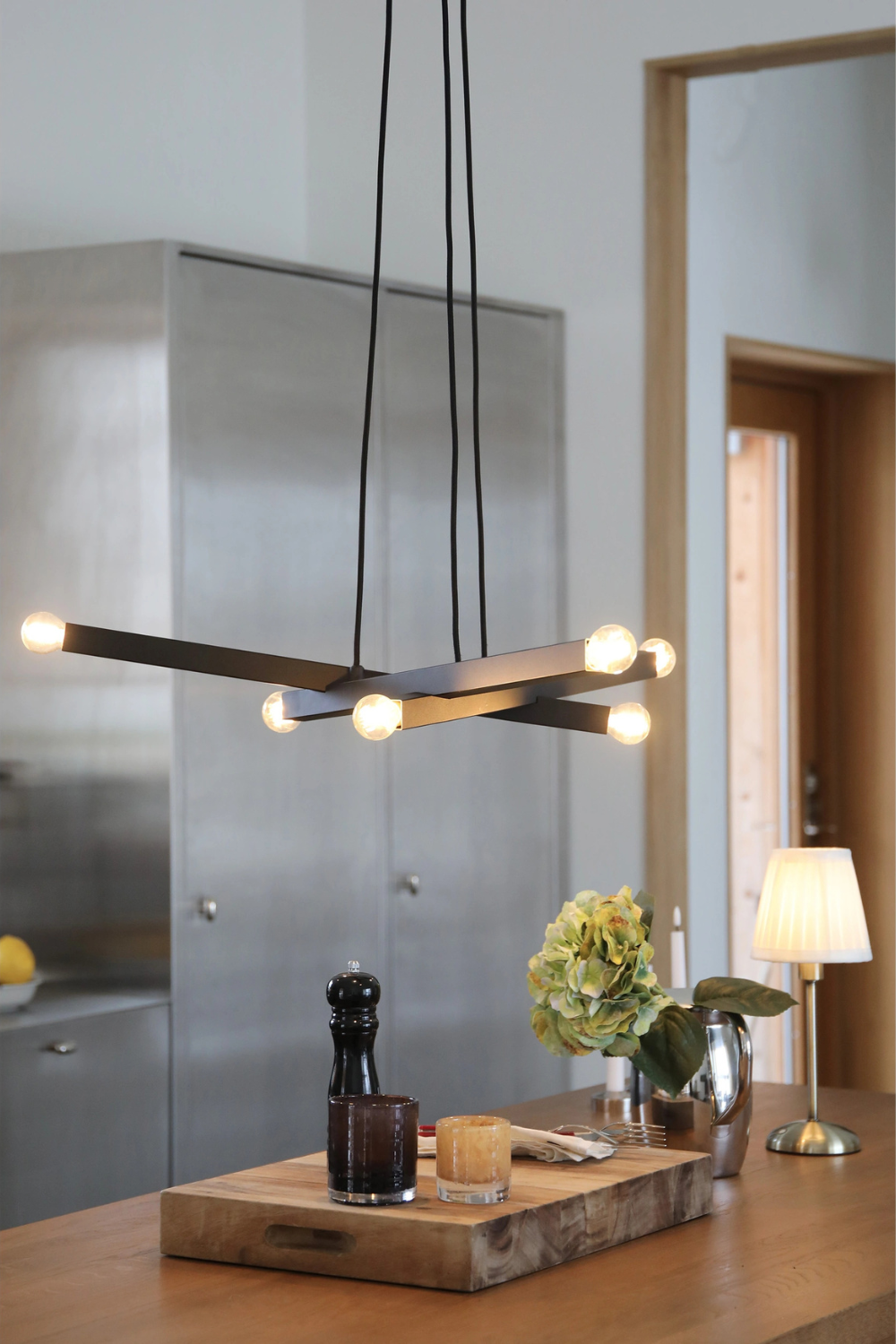 STACK Pendant L Black