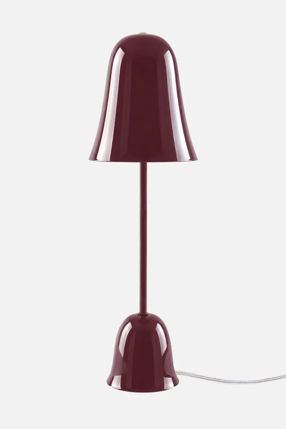 Bordslampa Blåklockan 16 Vinröd