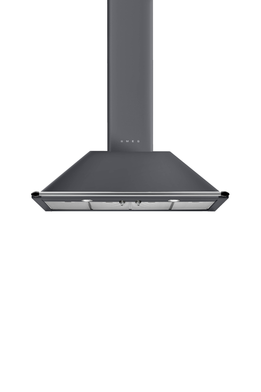 Väggmonterad köksfläkt 110 cm | Slate Grey