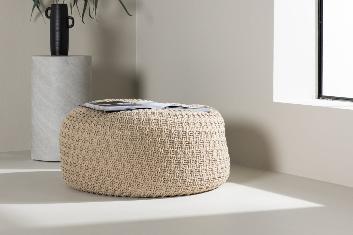 Sam Pouf Beige Large