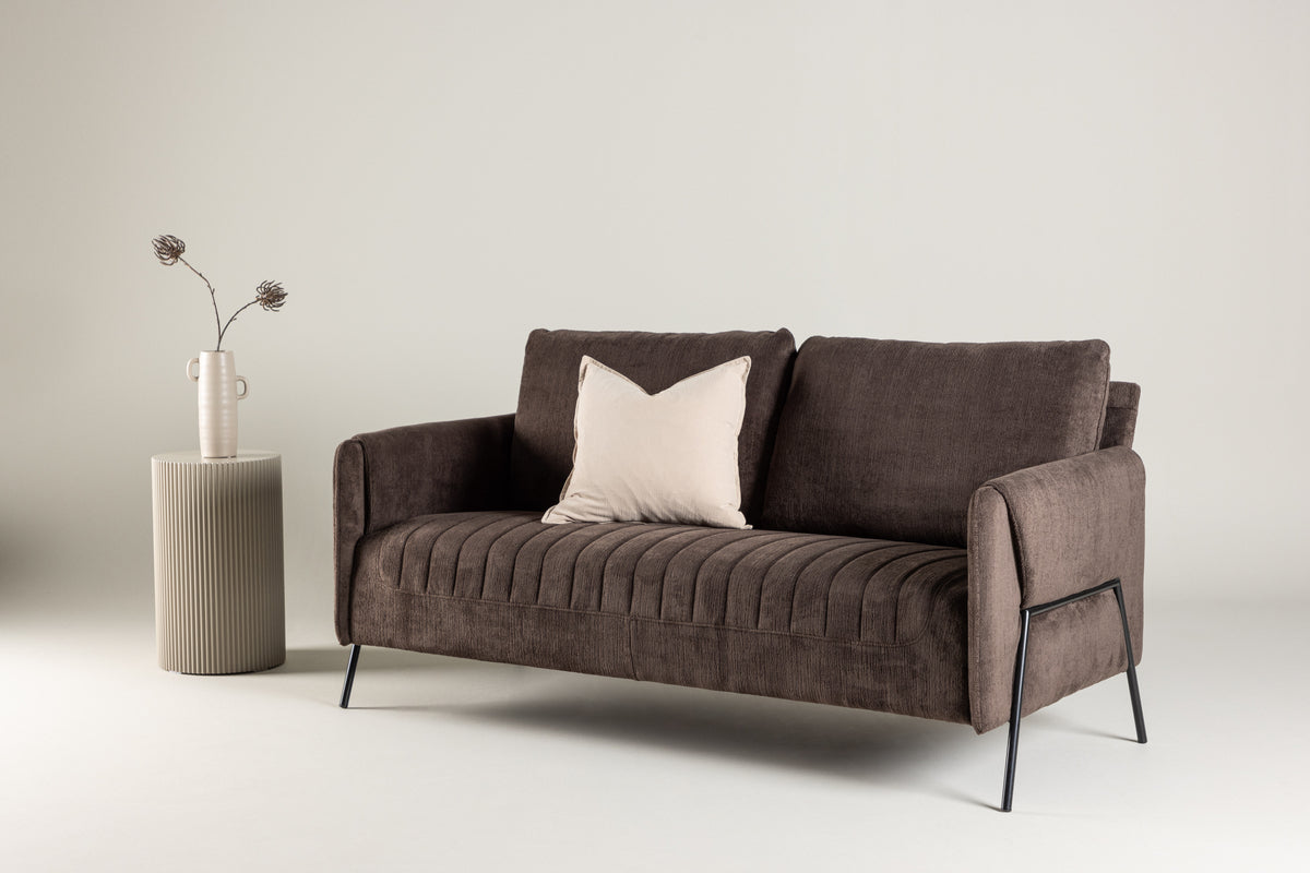 Indigo 2-seater sofa Brown