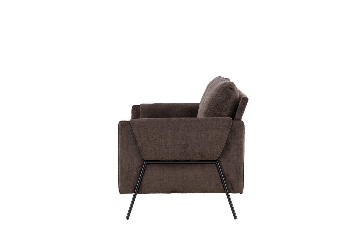 Indigo 2-seater sofa Brown