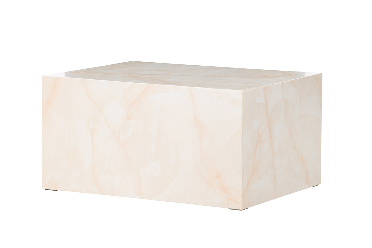 York Coffee table 80 x 60 Light Yellow