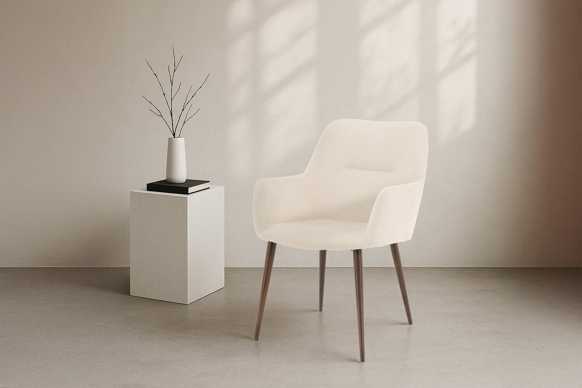 Tomorrow Matstolar 2-pack Beige