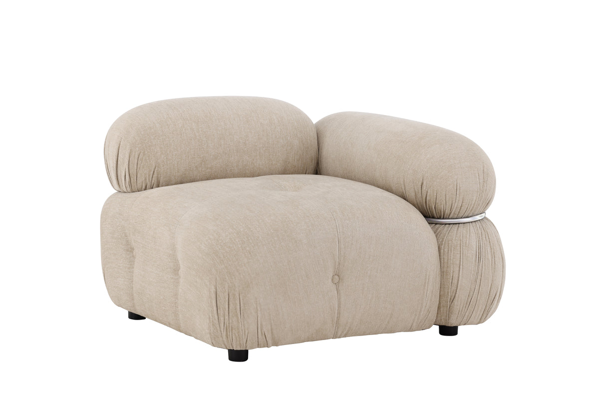 Mika Sofa module Beige Left armrest