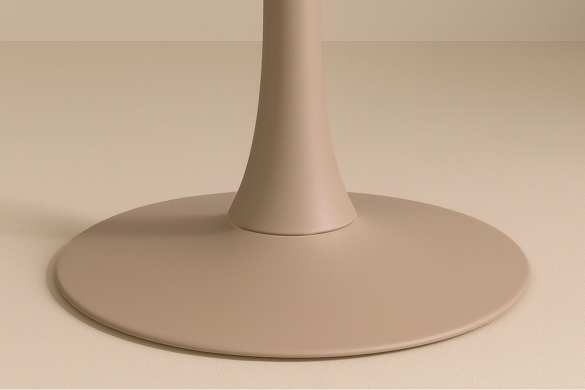 Pre-order Glade Round Dining Table Beige