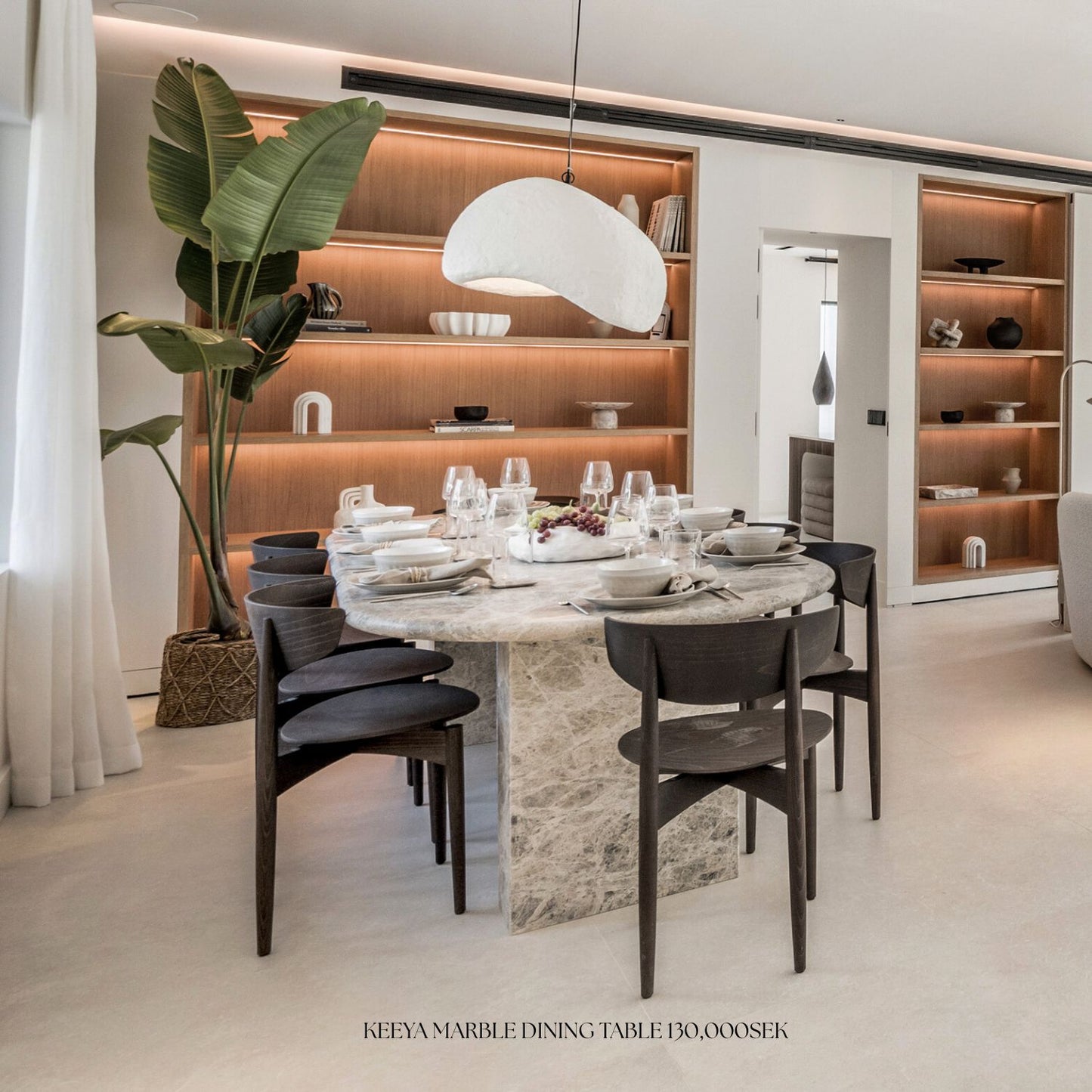 Erikoistilaus Ruokapöytä Marble Keeya