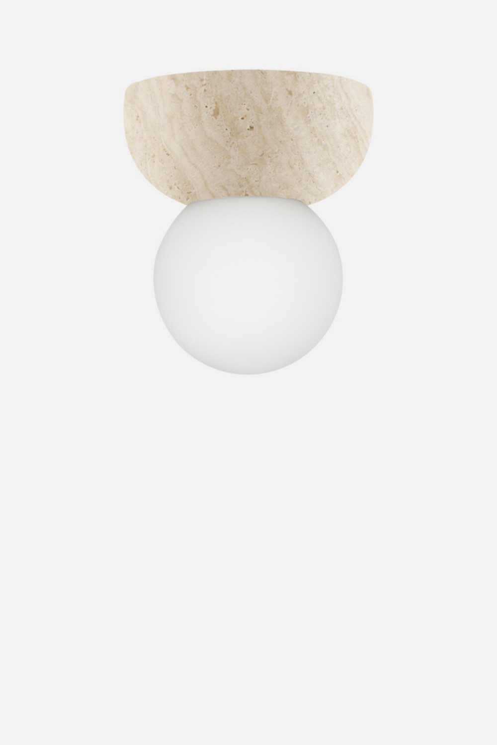 Förhandsboka Torrano Vägglampa /Taklampa Travertin 13cm