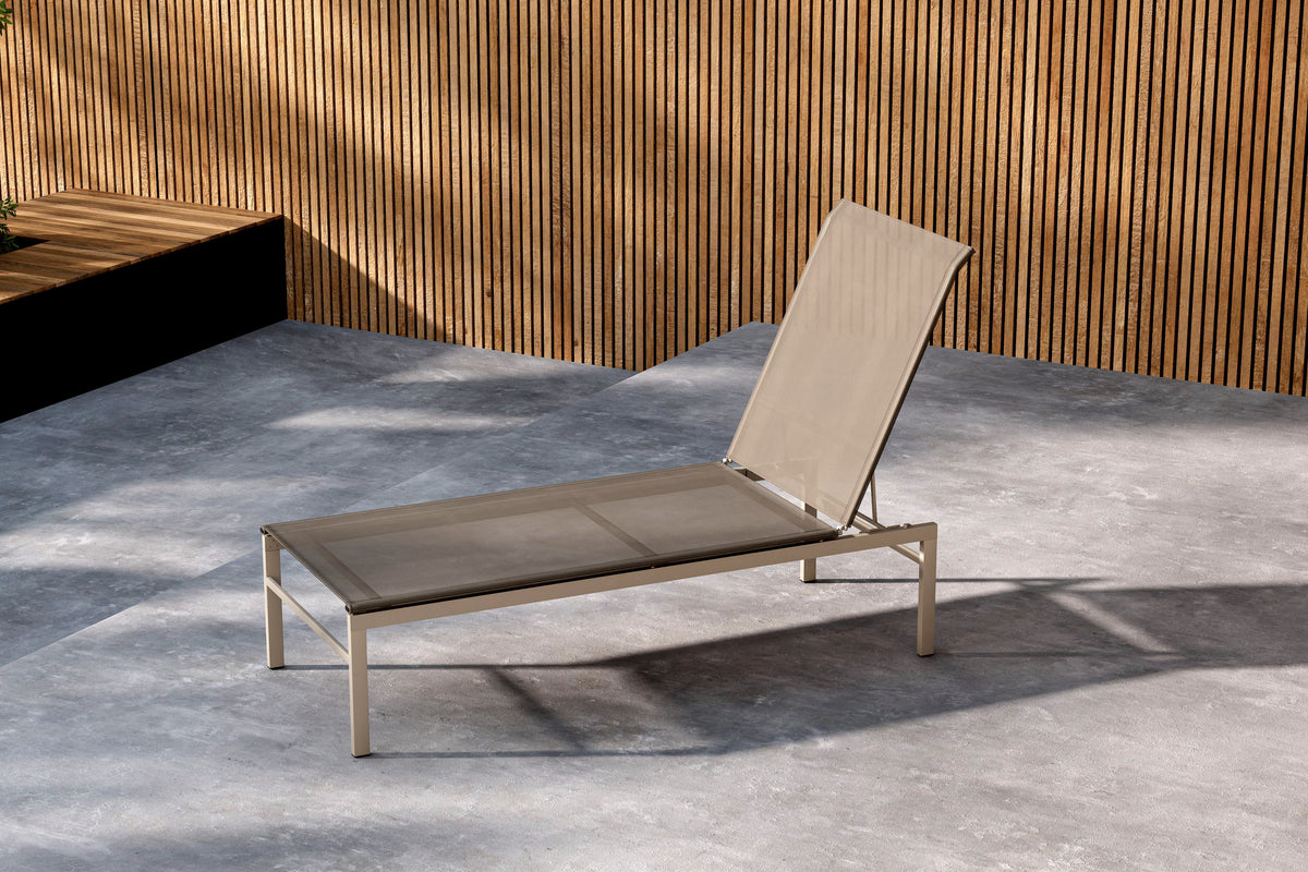 Massimo Sun Lounger Beige