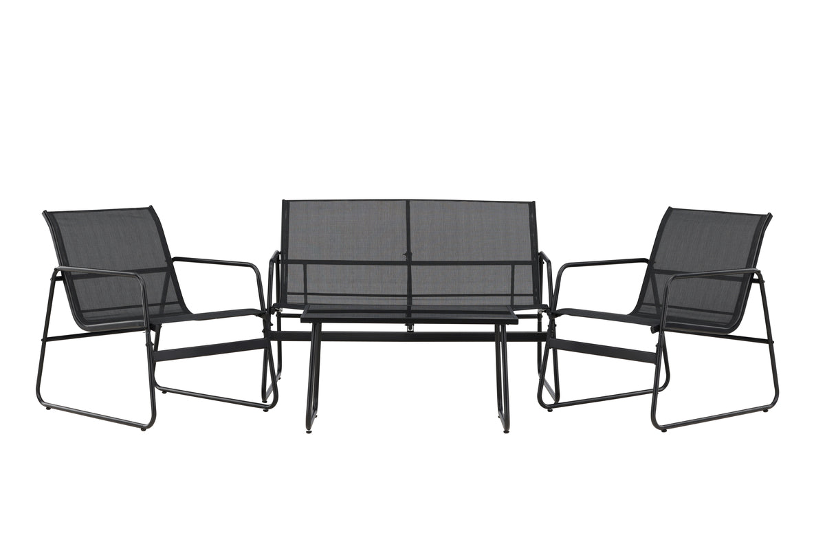 Scopello Sofa Set Black
