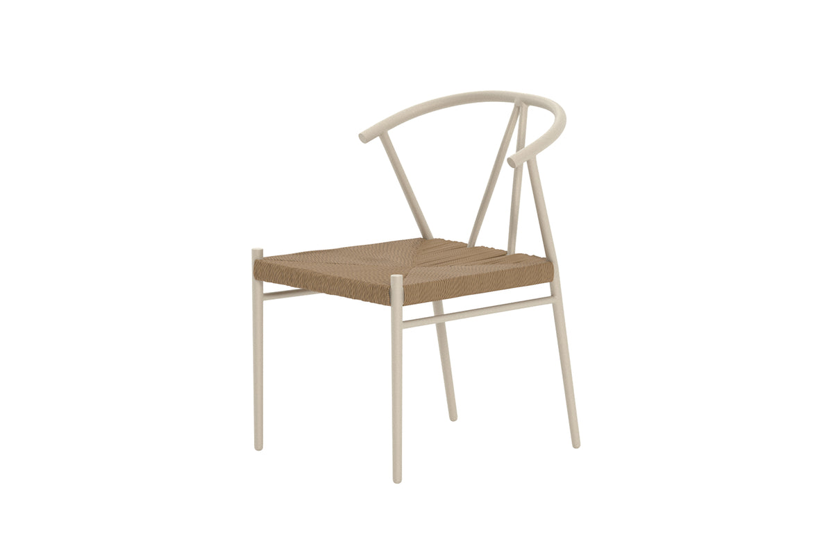 Alfons Matstolar Utomhus Beige