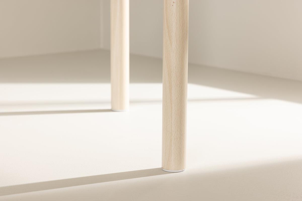 Ruokapöytä Andy 180*90*75 Valkoinen kipsattu