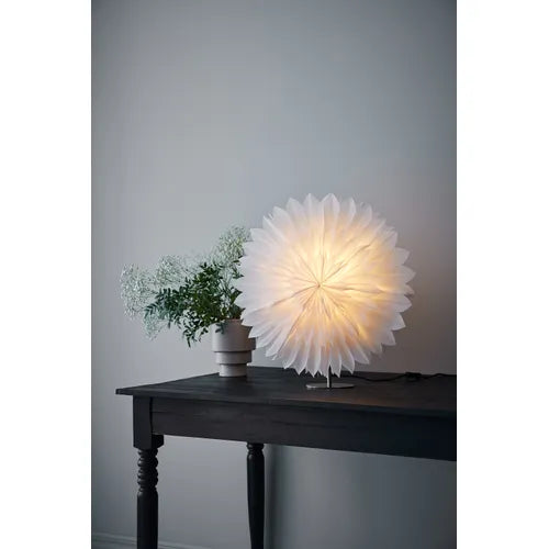 Solina Bordsstjärna Vit 60 cm